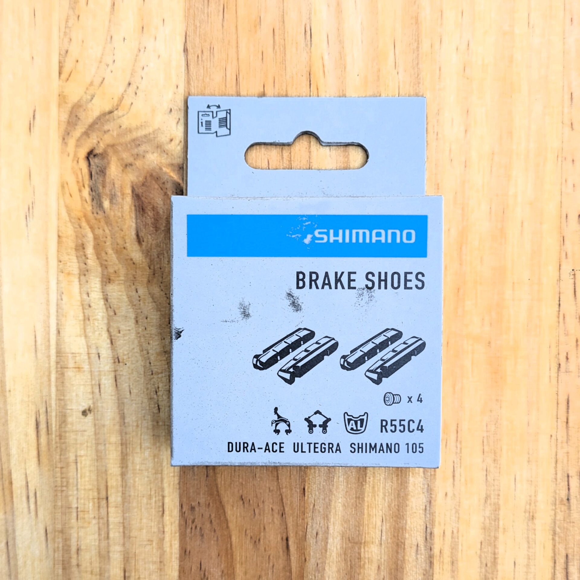 PXL_20250416_085501337.MP Zapatas de Freno Shimano R55C4 – Carretera - Imagen 1