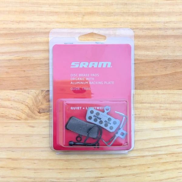Pastillas de Freno SRAM Guide/Trail – Orgánicas con Placa Trasera de Aluminio