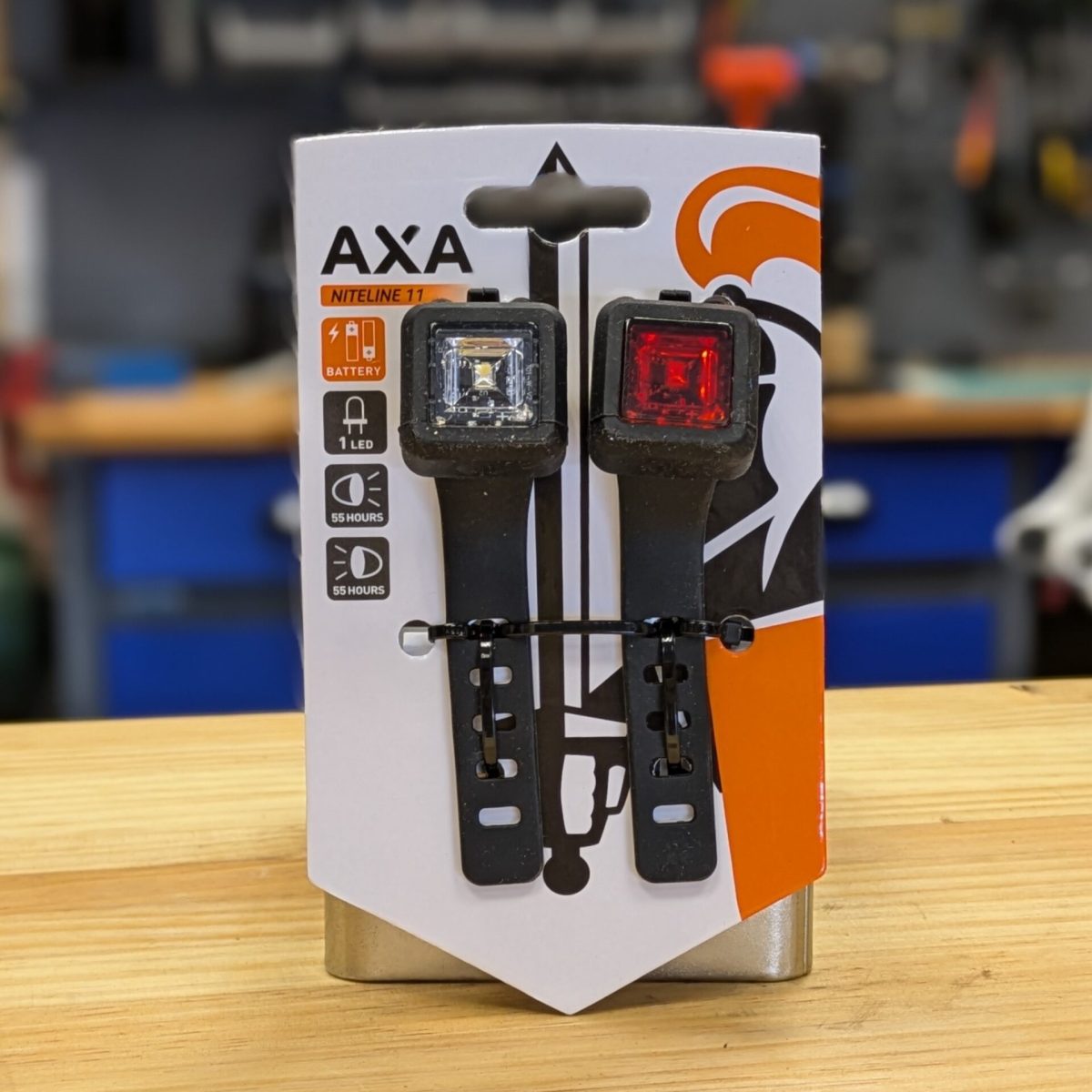 JUEGO DE LUCES AXA NITELINE 11 LED A PILAS NEGRO - Imagen 1