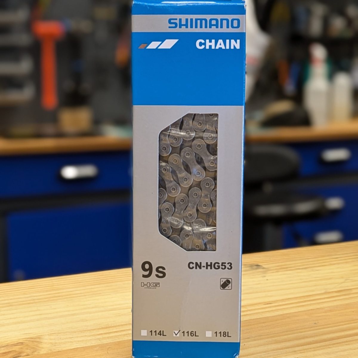 CADENA SHIMANO CN-HG53 116 ESLABONES 9V. - Imagen 1