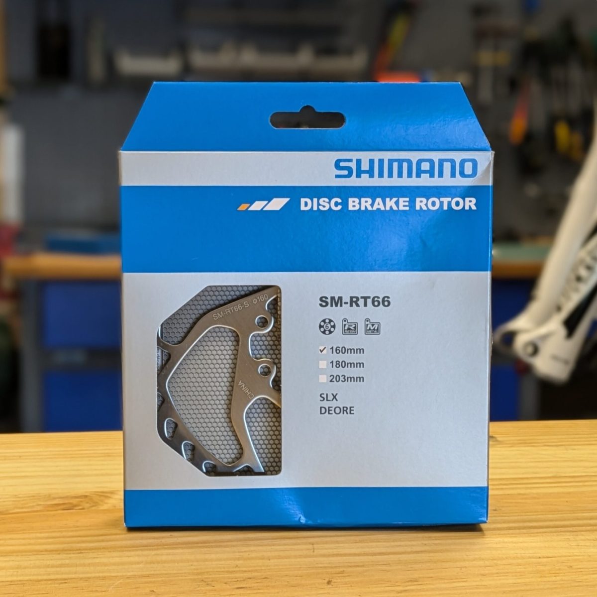SHIMANO Disc Brake Rotor SM-RT66 6-bolt - 160 - Imagen 1