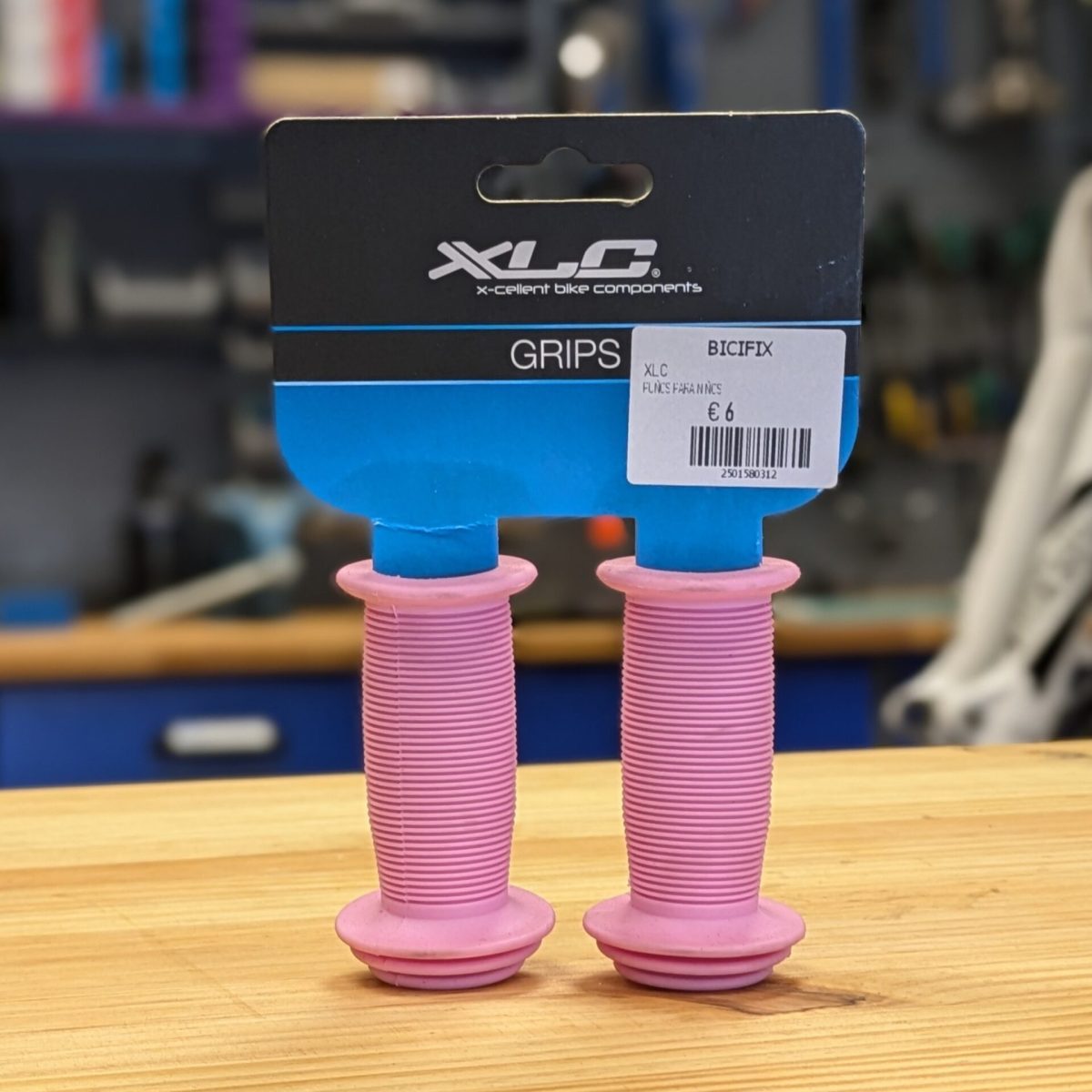 XLC PUÑOS PARA NIÑOS 100MM ROSA - Imagen 1