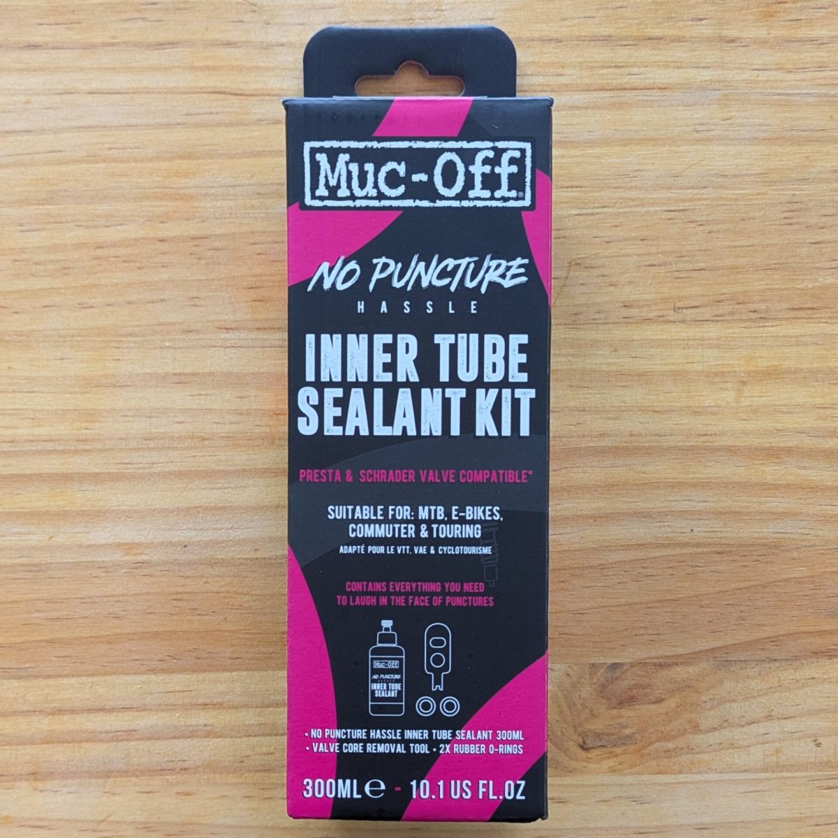 Muc-Off No Puncture Hassle – Sellante para Cámaras de Aire 300 ml - Imagen 1