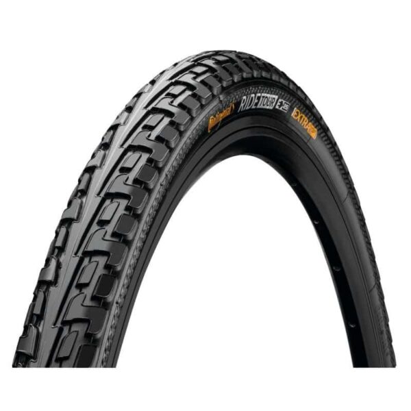 CUBIERTA CONTINENTAL RIDE TOUR 700x37C RIGIDA NEGRO REFLECTANTE 37-622