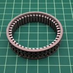 Rodamiento embrague metálico para eje de motores Brose Alu S / Mag S
