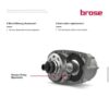 BROSE Tensor de Correa para los Motores de Aluminio o Magnesio