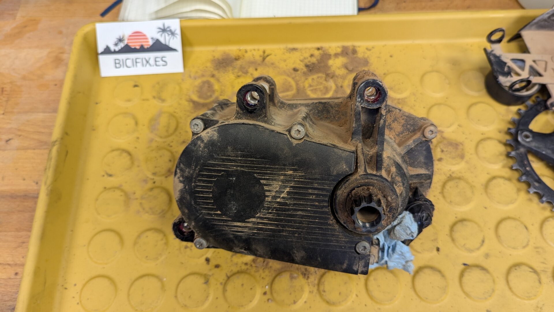 Mantenimiento de motor Brose en banco