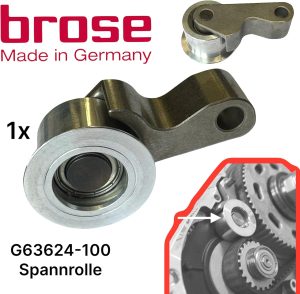 BROSE Tensor de Correa para los Motores de Aluminio o Magnesio