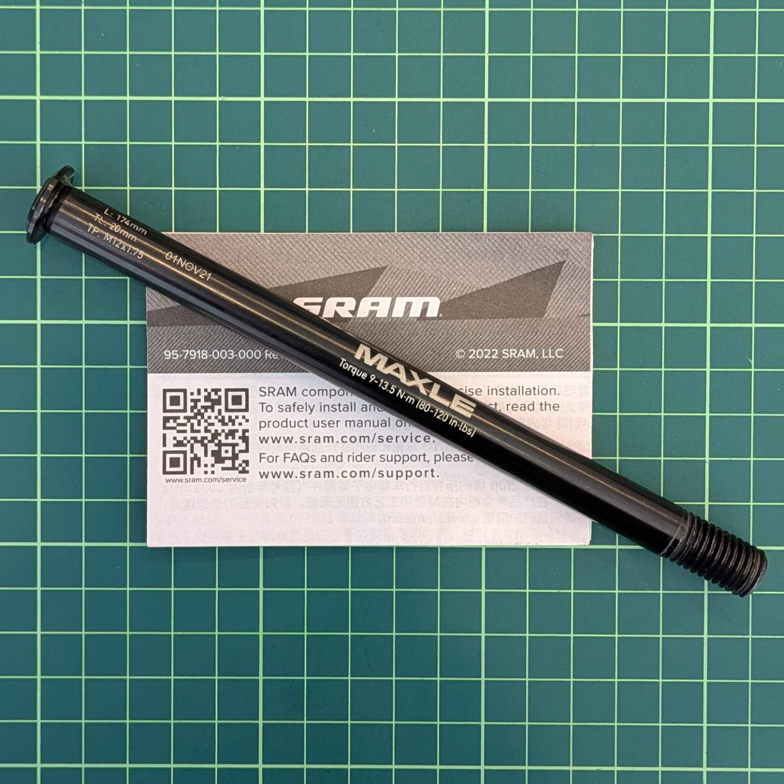 Eje pasante trasero SRAM Maxle Stealth 12×142 Eje pasante trasero SRAM Maxle Stealth 12×142