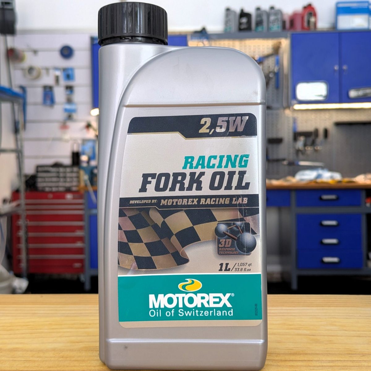 Motorex Racing Fork Oil 5W – 1 Litro - Imagen 1