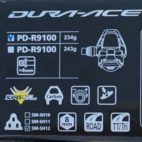 Pedales Shimano Dura-Ace PD-R9100 SPD-SL