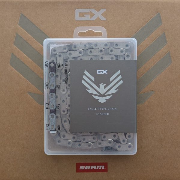 Cadena SRAM GX Eagle T-Type Flattop 12V 126 eslabones